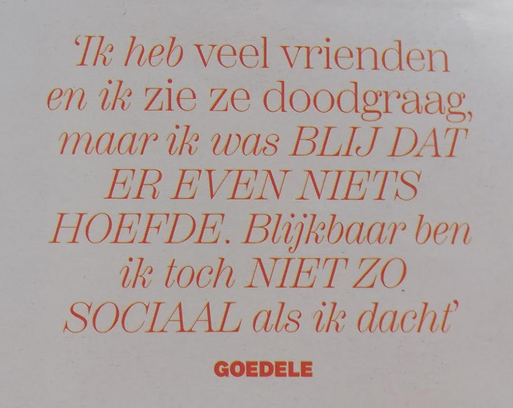 sociaal zijn introvert extravert