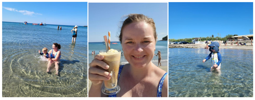 aquapark lumbarda Przina beach iced latte kindvriendelijke vakantie korcula