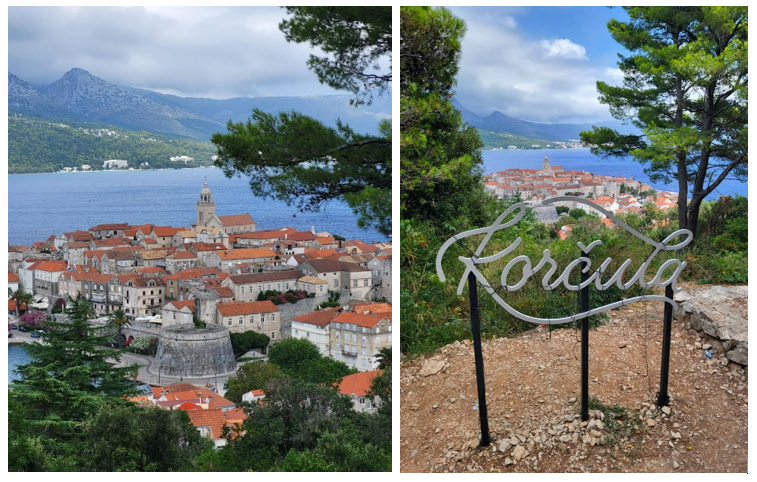 korcula panorama viewpoint uitkijkpost panoramapunt